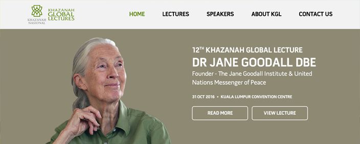 Khazanah Global Lectures